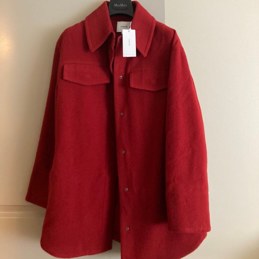 VINCE wool blend jacket